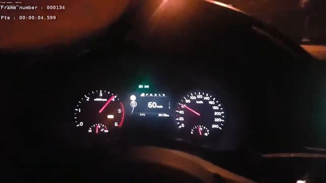 Разгон до 100 KIA Sportage 4 + чип Paulus смотреть онлайн