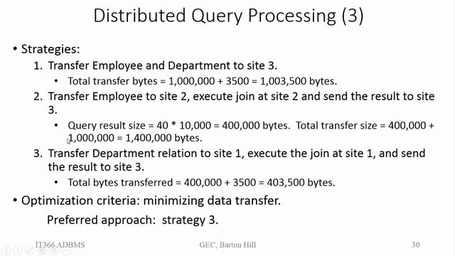 Distributed Query Processing | Module 1 | IT 366 ADBMS | Malayalam смотреть онлайн