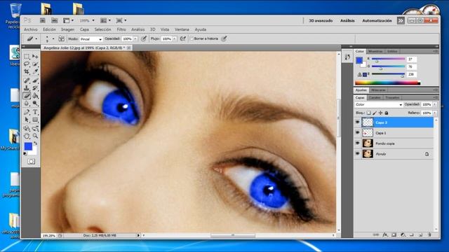 efecto facial en photoshop cs5 extended.mp4 смотреть онлайн