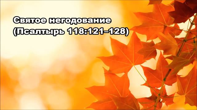Тихое время с Живой Жизнью: Псалтирь 118:121–136 (21092019) смотреть онлайн