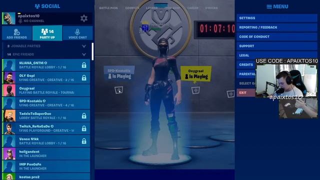 ?Chill games μικρό stream!!! | Livestream fortnite 700+ wins | Sac:apaixtos10 смотреть онлайн