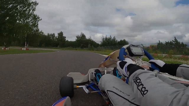 Первая тренировка на Ротакс(Rotax) 24лс. в Зеленограде. (Картодром в Фирсановке - "Талисман") смотреть онлайн