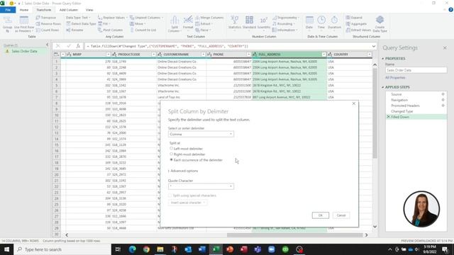How to Fill Data, Add Formulas, Split/Remove Columns (Power Query Transformations Part 1) Power BI смотреть онлайн