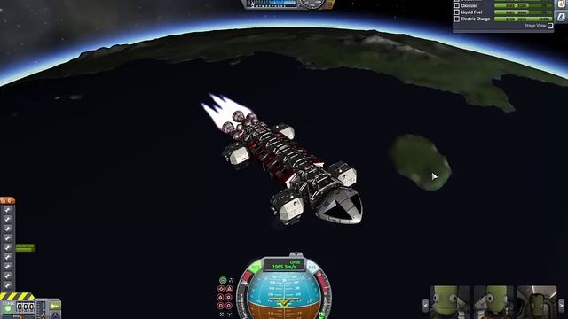 Space 1999 Eagle Transporter KSP Mod - Launching to orbit смотреть онлайн