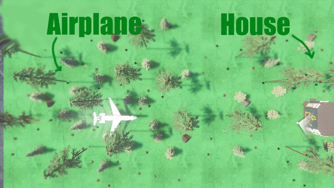 The Plane Crashed On My House In (Teardown)
