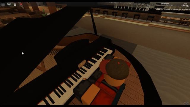 Korobeiniki - Piano Tiles by: Alexandrov Ensemble on a ROBLOX piano. [Is this the seventh time?] смотреть онлайн