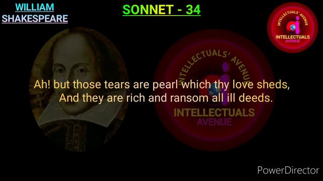 Sonnet 34 Why didst thou promise such a beauteous day by William Shakespeare смотреть онлайн