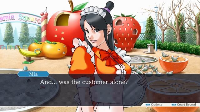 Духовная красота! Ace Attorney Trilogy: Trials and Tribulations [Игра 3, дело 3] смотреть онлайн
