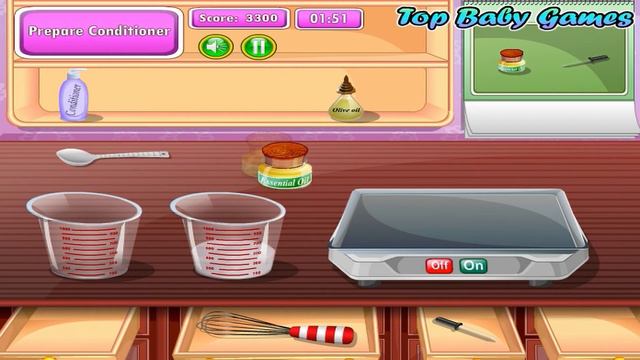 Selena Hair Care Gameplay Video by Top Baby Games | Girls Games To Play смотреть онлайн