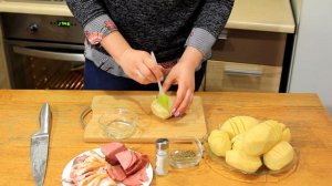 Как приготовить картофель вкусно! Картошка-гармошка в духовке
