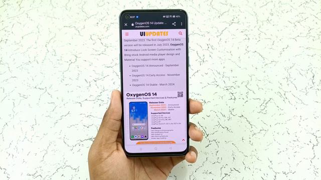 Oneplus Android 14 And OxygenOS 14 Update List смотреть онлайн