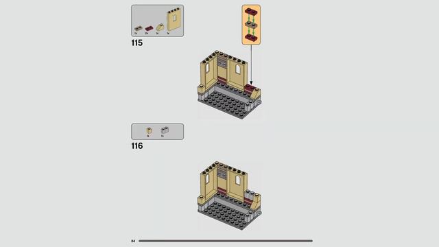 LEGO 75326 instructions - Star Wars - Boba Fett's Throne Room смотреть онлайн