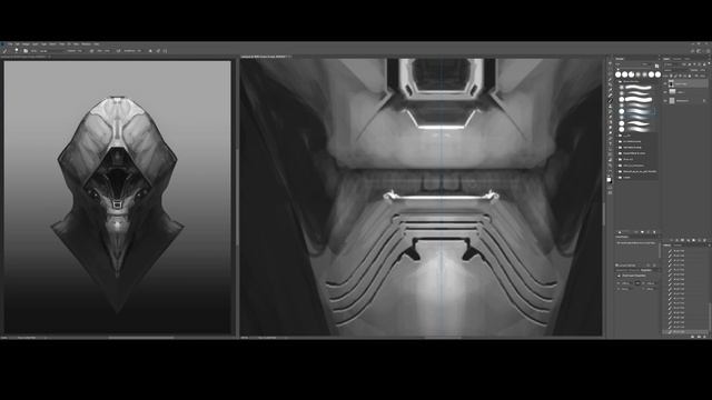 Mech's head sketch 4 смотреть онлайн
