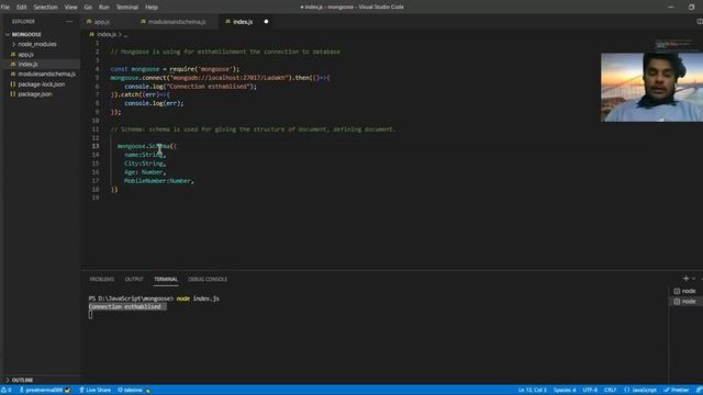 Mongodb connection using mongoose смотреть онлайн