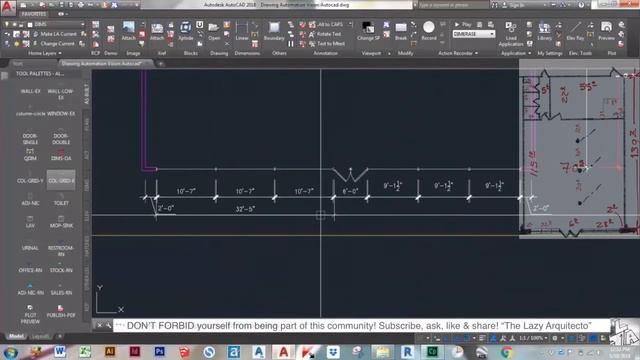 AUTOCAD AUTOMATION for FLOOR PLAN (Macros, Lisp & Actrecord) смотреть онлайн