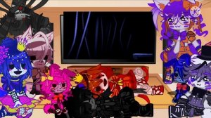 Sister Location React To Counter Jumpscares || FNAF reaction video || GACHA CLUB ?✨