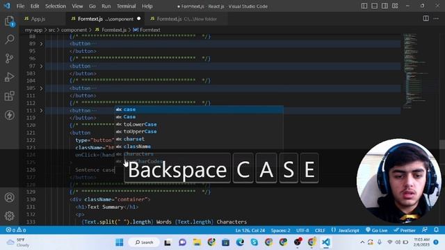Adding More Logic toTextUtils React App || React Js Tutorial #ep15 #reactjs #waleedcodes смотреть онлайн