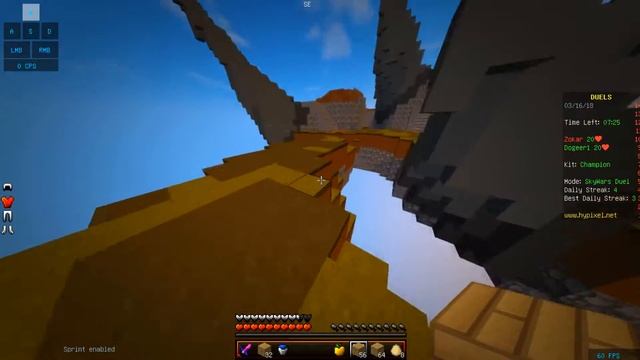 SKY WARS DUELES НА HYPIXEL смотреть онлайн