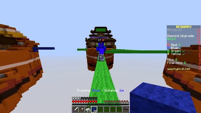 ОСТАЛСЯ 1 ПРОТИВ ДВУХ КОМАНД ПО 4 ЧЕЛОВЕКА! РЕАЛЬНО ЛИ ПОБЕДИТЬ? - (Minecraft Bed Wars) смотреть онлайн