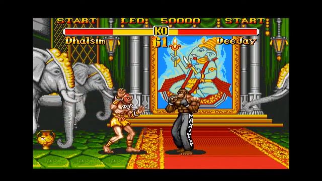 Super Street Fighter 2 - Персонажи ( Демо Видео - Sega Game ) смотреть онлайн