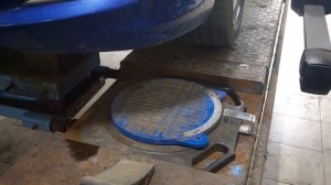 Регулировка развал - схождения на Hyundai Solaris