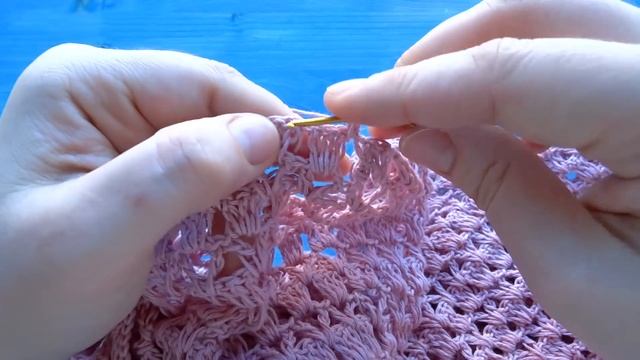 Топ крючком "Розовое облако". Мастер-класс для начинающих. смотреть онлайн