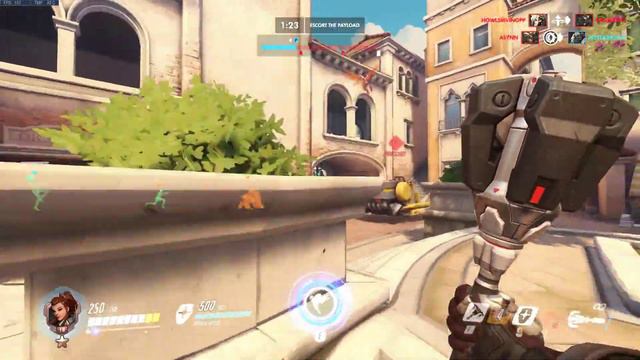Overwatch! Quick play mostly WINston смотреть онлайн