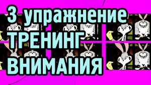 3 упр. Тренинг внимания, найди 2 одинаковые картинки.mp4
