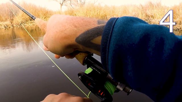Fly Fishing With Ed#2 - Self Challenge 10 Fish in less than an hour - First Person Perspective смотреть онлайн
