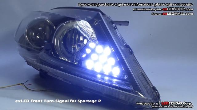 exLED Front Turn-Signal for Sportage R смотреть онлайн