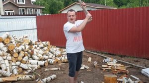 Как колоть дрова