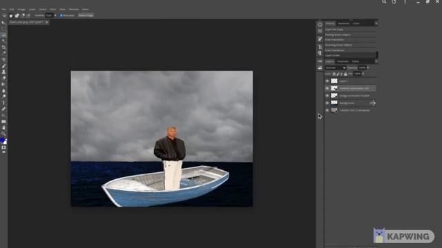 простой забавный арт в Photoshop смотреть онлайн
