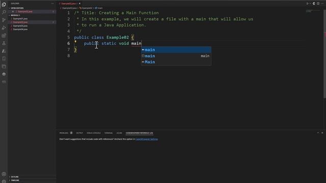 Java Practice Examples - Module 1-2 Creating the main() Method смотреть онлайн