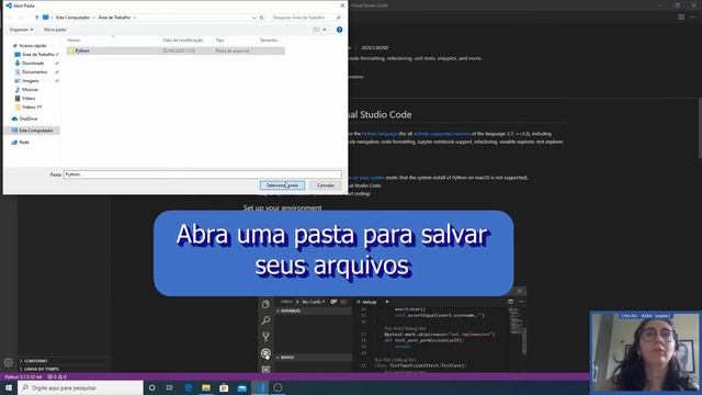 [VS Code] Configurando o Visual Studio Code para programar em Python смотреть онлайн