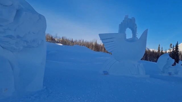 Переезд на север/Поездка на SnowBus/Снежная деревня. смотреть онлайн