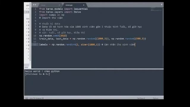 Neural Network, Hướng dẫn Tạo 1 DeepLearning Model với Keras, python 3.7 Đơn giản. смотреть онлайн
