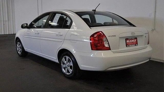 2011 Hyundai Accent Gls Sedan 4d White Santa Rosa CA смотреть онлайн