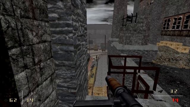 Return to castle Wolfenstein // REMAKE MOD (beta 2.0) // (Trainyards) Part 17 смотреть онлайн