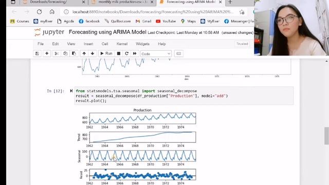 Python forecasting on Jupyter notebook смотреть онлайн