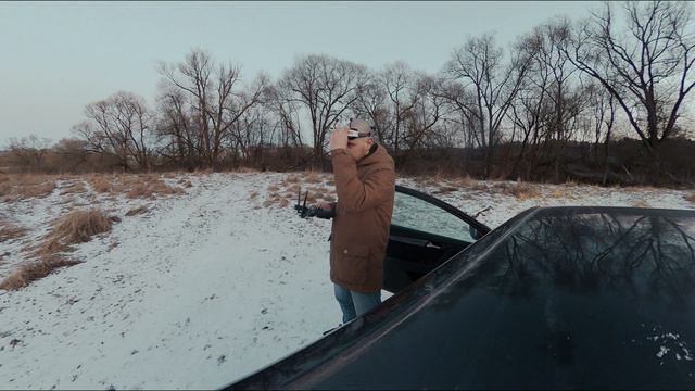 Пробую рейты LeDrib-a на своем дроне. FPV в сумерках. смотреть онлайн