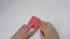 Тюльпан из бумаги. Оригами - тюльпан.