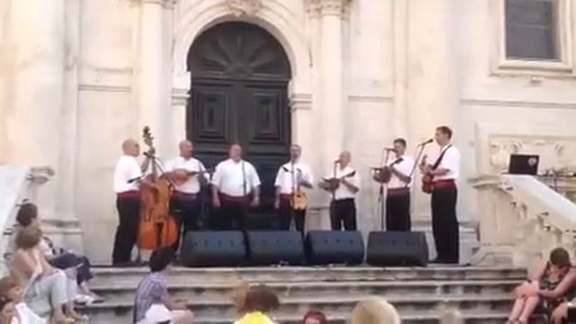 Croatian song. Хорватская песня в Старом Дубровнике. смотреть онлайн