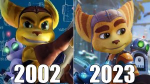 Эволюция серии игр Ratchet & Clank [2002-2023]