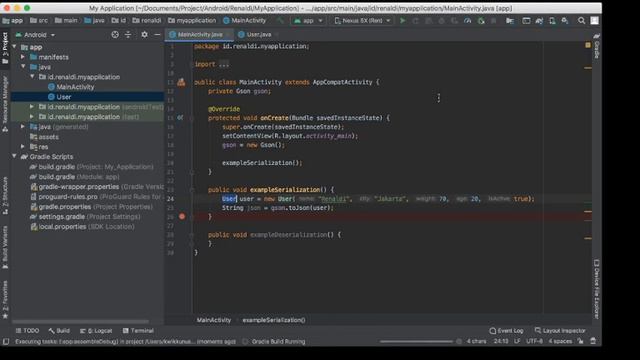 Tutorial GSON Part 1: Serialization dan Deserialization - #AndroidStudio смотреть онлайн