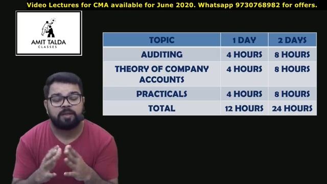 How to Revise Company Accounts & Auditing before Exams | CS Executive Old Syllabus смотреть онлайн