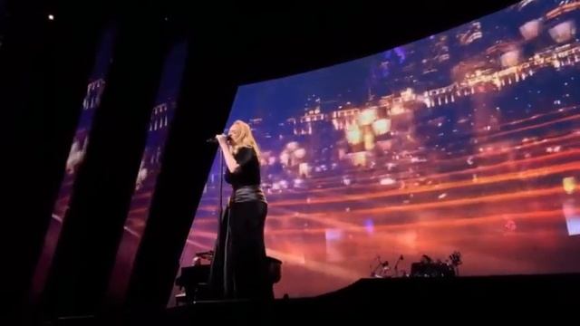 Adele, A Live Concert In Las Vegas In 2022, Shot From Multiple Angles.