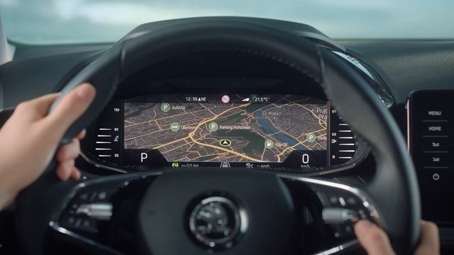 The new ŠKODA FABIA: Virtual Cockpit - How to use it and why смотреть онлайн