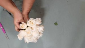 Как сделать идеальный букет невесты из 12 роз