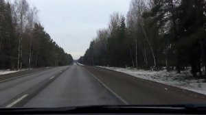 Москва - Орехово-Зуево / Moscow - Orekhovo-Zuyevo 01/01/2014 (timelapse 4x)