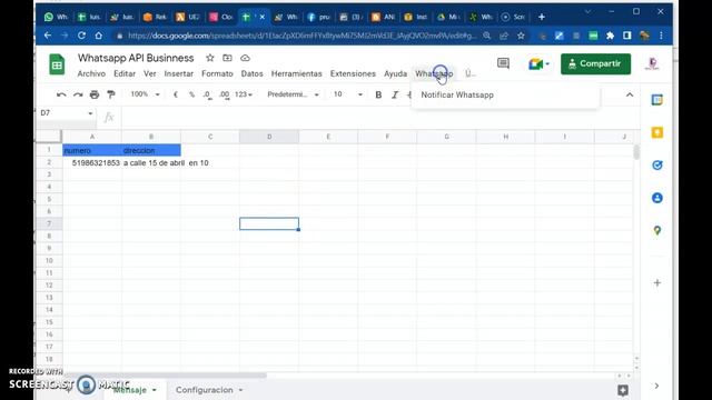 Nueva API WhatsApp Business con google Sheet Parte 1 смотреть онлайн